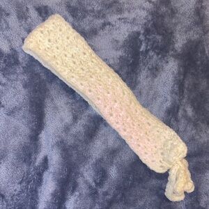 Cream Crocheted Headband